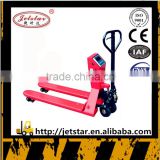 CE certification 3 ton china weighing sensor hand Pallet Truck