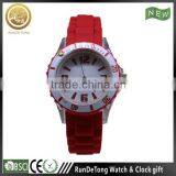 High Grade Ladies Alloy Watch With Aluminous Bezel and Silicone Strap thumbnail-1
