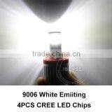 OEM ODM New Design Double Color White Yellow Changing 4pcs Led Chips 10w Led Car Fog Light for Jeep ce Rohs on Raining Day thumbnail-2