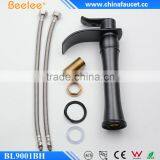 Beelee BL9001BH Single Handle Brass Material Bathroom Tall Basin Faucet With Oil Rubbed Bronze Finish thumbnail-4