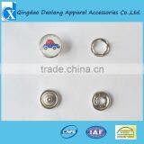 Fashionable Silk Screen Prong Snap Buttons