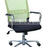 Middle Back Chair Swivel Aluminum Frame Nylon Caster Office Furniture China