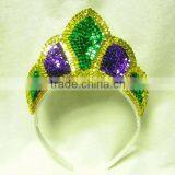 Sequin Tiara/Mardi Gras thumbnail-1