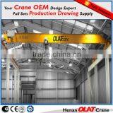 3D Design Drawing Electric Single Girder 10 Ton Overhead Crane With Electric Hoist thumbnail-2
