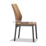 Z656-2 Modern Leather Metal Chair For Dining Room thumbnail-2