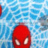 China Spider Design Polyester Polar Fleece Printing Fabric