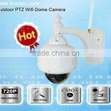 Outdoor Wifi Ptz Dome ip Camera Megapixel ir ip Medium Speed Dome Camera From HVCAM Technology thumbnail-1