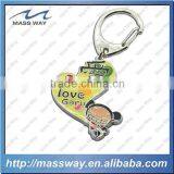 Lovely Souvenir Custom Soft Enamel Metal Keyring Charm thumbnail-2