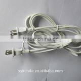 UL Approval 125v 7a Power Cord With NEMA 1-15P Plug