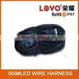 auto part universal led light bar relay wire harness / 300 watt led light bar wiring harness