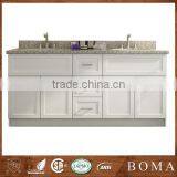 Chic Master Bathroom With Double Sink Modern Bathroom Vanity thumbnail-1