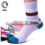 Purple No Show Custom Heated Socks