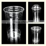 12oz Coffee Use Disposable Plastic Clear Cup With Flat Lids For Iced Coffee thumbnail-5
