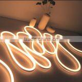 Led neon flex supplier warm white IP 65 waterprooof led neon flexible strip