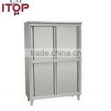 Free Standing Kitchen Storage Cabinet With Sliding Door thumbnail-2