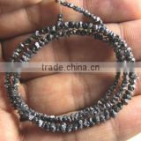 Natural rough uncut beads Black color Diamond Indian manufacturer