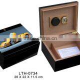 25CT Cigar Wooden Case Packaging Box Wholesale thumbnail-1