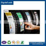 Adhesive Auto Tyre Lable Sticker With Any Size, Shape, Color and Material thumbnail-2