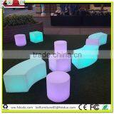 Illuminated Led Bar Furniture/multicolor Change Led Bar Table/led Round Bar Counter thumbnail-3