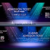 custom personalized thermal paper ticket printing for event