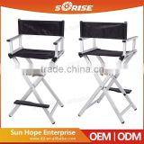 Aluminum Luxury Hairdressing Portable Artist Professional Makeup Chair