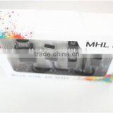 1.8m Micro USB 11pin and 5 Pin to HDMIMale Cable - Connect Your MHL Device up a