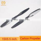 High Quality 1555 Carbon Fiber Cw & CCW Propellers for DJI S800 Hexacopter