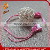 Colorful Earphones For Mobile,Flat Cable Earphone. thumbnail-1