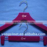 Women's Velvet Flocking Coat Hangers Custom thumbnail-4