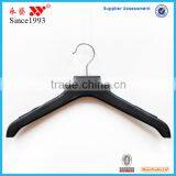 Garment Usage Black Cloth Plastic Coat Hanger for Display