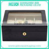 Wooden Box With Glass Top thumbnail-1