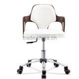 HOT Fashion WorkWell Executive Computer Desk Office Chair With Bent Wood Frame thumbnail-5