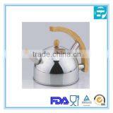 Stainless Steel Stovetop Water Whistling Kettle With Plastic Handle thumbnail-1