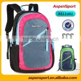 30 L large capacity nylon day backpack bag for school