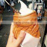 Commercial Use Non-stick 110v 220v Electric Dual 1pc Ice Cream Taiyaki Fish Waffle Baker thumbnail-6