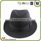 Black Style Winter Fedora Hat Fedora Hats thumbnail-1