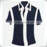 Stock CVC 76%C 21%P 3%SP Denim Fabric for Trousers thumbnail-1