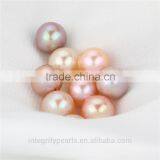 8-8.5mm AAA Pink Lavender Peach Natrual Multi-color Loose Pearl, Round Freshwater Loose Pearl thumbnail-3