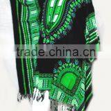 Vintage Retro HIPPIE BOHO GYPSY ART Music Festival African Dashiki Fringe Shirt Shirts BLACK thumbnail-5