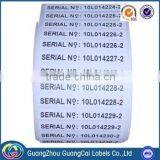 Wholesale Serial Number Labels thumbnail-2