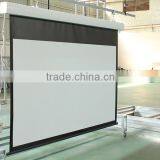 Projection Screen Roll up Tab Tensioned Electric Motorised Projector Screen thumbnail-5