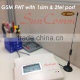 SunComm SC-368W Quad Band GSM FWT With 1sim, 2tel Port thumbnail-6