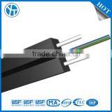 G657A SM Flat Drop FTTH Fiber Optic Indoor Cable