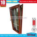 Cheap Wholesale tilt and turn aluminum and wooden window