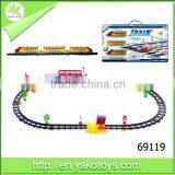Electric Railway Car B/O Cartoon Rail Car Children Electronic Toy Car thumbnail-4