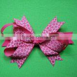 Popular New Style Lovely Satin Ribbon Bow for Girl thumbnail-1