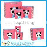 Cute Paper Bag With Cartoon Printed for Gift Packing