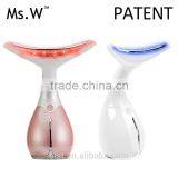 Ms.W Skin Tightening Neck Wrinkle Eliminate Equipment Portable Ionic Neck and Shoulder Massager thumbnail-3