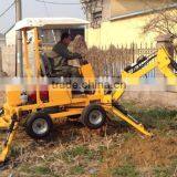 18hp Diesel Engine ATV Towable Mini Backhoe for Sale