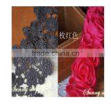 Nylon Viscose Corded Lace for Autumn Selection thumbnail-1
